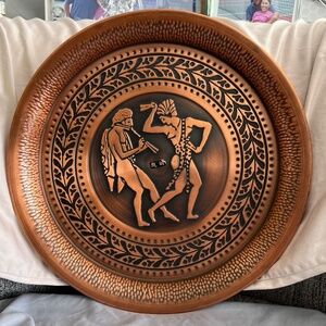 🌸Copper Plate Tray Wall Art